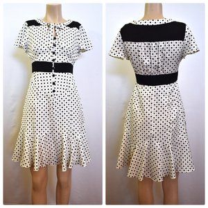 Chadwick's Polka Dot Retro Dress